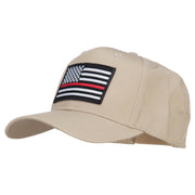 Thin Red Line USA Flag Patched Twill Cap