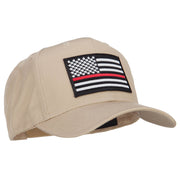 Thin Red Line USA Flag Patched Twill Cap