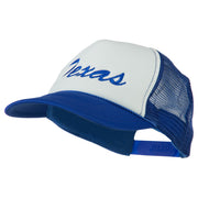 Mid States Texas Embroidered Foam Mesh Back Cap