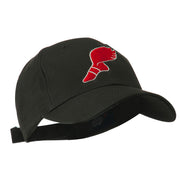 Track Shoe with Wing Embroidered Cap