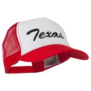 Mid States Texas Embroidered Foam Mesh Back Cap