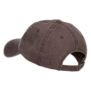 Texas State Flag Embroidered Washed Cap