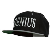 Genius Embroidered Two Toned Snapback Cap