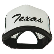 Mid States Texas Embroidered Foam Mesh Back Cap