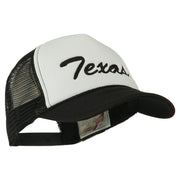 Mid States Texas Embroidered Foam Mesh Back Cap