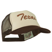 Mid States Texas Embroidered Foam Mesh Back Cap