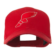 Track Shoe with Wing Embroidered Cap