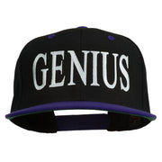 Genius Embroidered Two Toned Snapback Cap