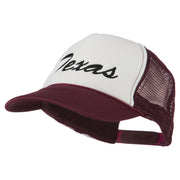 Mid States Texas Embroidered Foam Mesh Back Cap