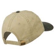 Texas State Embroidered Washed Pigment Dyed Cap