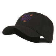 Trick or Treat with Stars Embroidered Cap