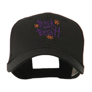 Trick or Treat with Stars Embroidered Cap