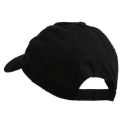 Staff Letter Embroidered Low Profile Washed Cap