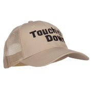 Football Touch Down Embroidered Trucker Cap