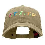 T.T.I.T.D. Embroidered Unstructured Washed Cotton Twill Cap