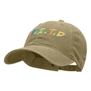 T.T.I.T.D. Embroidered Unstructured Washed Cotton Twill Cap