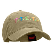 T.T.I.T.D. Embroidered Unstructured Washed Cotton Twill Cap