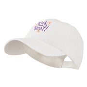 Trick or Treat with Stars Embroidered Cap