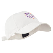 Trick or Treat with Stars Embroidered Cap