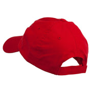 Staff Letter Embroidered Low Profile Washed Cap