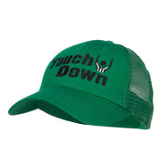 Football Touch Down Embroidered Trucker Cap