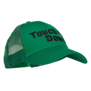 Football Touch Down Embroidered Trucker Cap