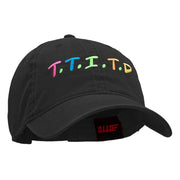 T.T.I.T.D. Embroidered Unstructured Washed Cotton Twill Cap