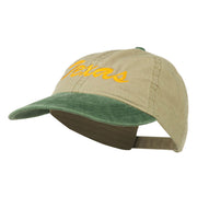 Texas State Embroidered Washed Pigment Dyed Cap