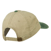 Texas State Embroidered Washed Pigment Dyed Cap