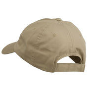 Staff Letter Embroidered Low Profile Washed Cap