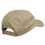 Staff Letter Embroidered Low Profile Washed Cap