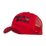 Football Touch Down Embroidered Trucker Cap