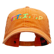 T.T.I.T.D. Embroidered Unstructured Washed Cotton Twill Cap