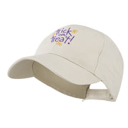 Trick or Treat with Stars Embroidered Cap