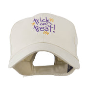 Trick or Treat with Stars Embroidered Cap