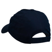 Staff Letter Embroidered Low Profile Washed Cap