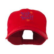 Trick or Treat with Stars Embroidered Cap