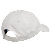 Staff Letter Embroidered Low Profile Washed Cap