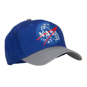 Lunar Landing NASA Patched Two Tone Cap