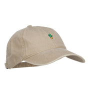 Mini Cactus Embroidered Washed Cap