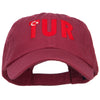 Turkey TUR Flag Embroidered Low Profile Cap