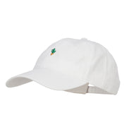 Mini Cactus Embroidered Washed Cap