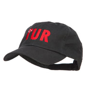 Turkey TUR Flag Embroidered Low Profile Cap