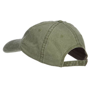 Mini Cactus Embroidered Washed Cap