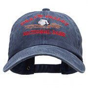 Death Valley Embroidered Unstructured Pigment Dyed Cotton Cap