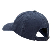 Death Valley Embroidered Unstructured Pigment Dyed Cotton Cap