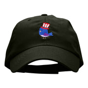 USA Bird Embroidered PET Spun Mesh Cap