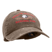 Death Valley Embroidered Unstructured Pigment Dyed Cotton Cap