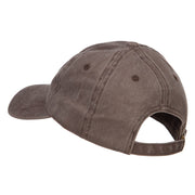 Mini Thumbs Down Embroidered Unstructured Dyed Cap