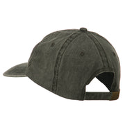 St Patrick's Day Crest Embroidered Washed Cap